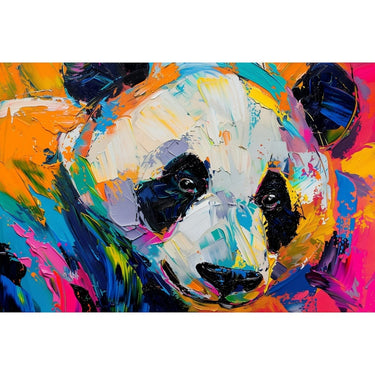 Acrylic canvas of Panda